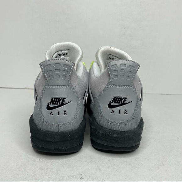 Nike Air Jordan 4 Retro SE GS “Neon 95” NEW 2020 - Picture 4 of 4